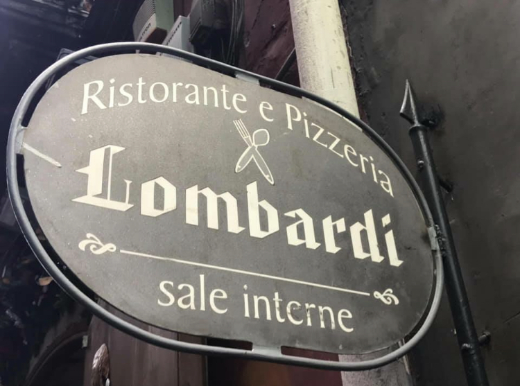 Pizzeria Lombardi a Santa Chiara