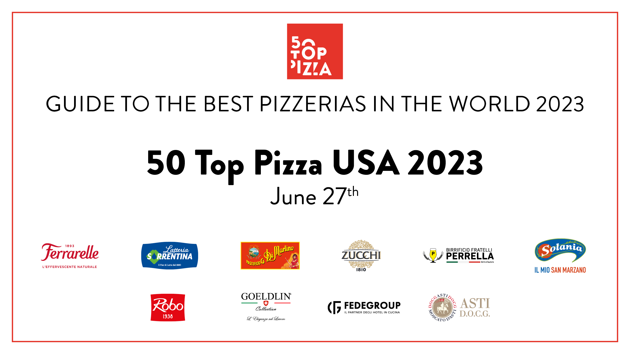 50 Top Pizza 50 TOP PIZZA USA 2023